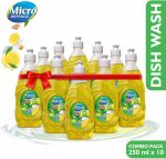 MicroDefence Dish Wash Lemon (10 x 250 ml)