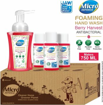 MicroDefence Foaming Hand Wash (3 x 50 ml)